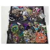 Costume jewelry. Some in need of repair.