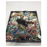 Costume jewelry. Some in need of repair.