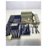 Community plate flatware in some original boxes.