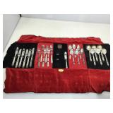 Community plate flatware in anti tarnish folded