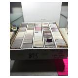 Mixed sports cards with stars and rookies