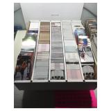 5000 count of mixed sports cards with stars &