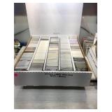 Unsorted mixed sports cards with stars & rookies