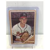 1962 topps warren Spahn