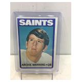 1972 topps Archie manning rookie