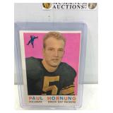 1959 topps Paul hornung