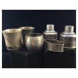Sterling small cups and more