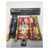 Incense burner and NIB incense sticks.