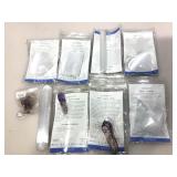 Clemente and Amethyst. Damaged stone shapes and