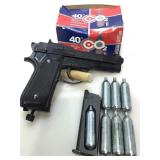 Power line Duo ammo BB gun with cross man co2