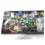 Costume jewelry pins, necklaces, chains and more.