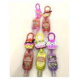 New hand sanitizer to go. With cupcake strap