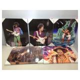 New rockin artwork prints on canvas Jimi Hendrix.