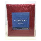 NIB. Lush Home Sheet Set. Microfiber Queen set. 4