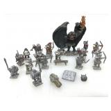 Vintage Lead miniature figures. Archers,