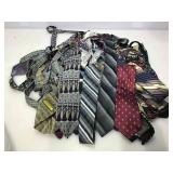 Collection of mens ties.