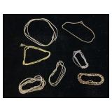 Assorted sterling chains TW 18.2 g