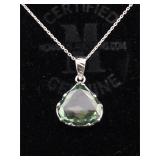 GGIL certified blue diamond pendant, 3.65 Cts.