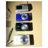 Sony and Assorted Digital Cameras