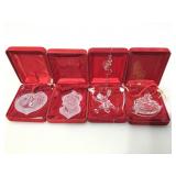 Waterford ornament figurines.