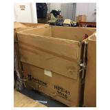 Gaylord of assorted electronic, as-is