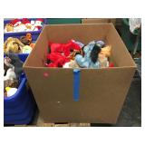 Box of assorted Beanie Babies