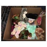 Box of assorted Beanie Babies