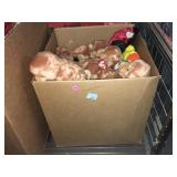 Box of assorted Beanie Babies