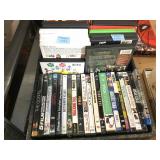 Crate of assorted DVD