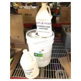 Disinfectant spray and foaming sanitizer