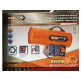 Dyna glo forced air heater in box