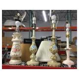 Assorted Lamps with shades