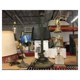 Assorted lamps
