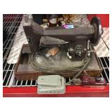Vintage Kenmore sewing machine.