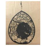 Hanging chair in box