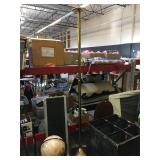 Large pole, approx 8 ft tall