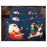 4 New Christmas pillows