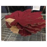Felt Leaf reversible Placemat