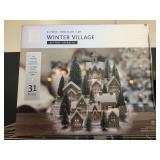New Winter wonderland Winter village 31 piece,