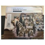 New Winter wonderland Winter village 31 piece,