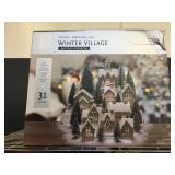 New Winter wonderland Winter village 31 piece,