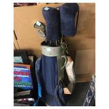 Golf bag w/golf clubs
