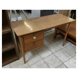 Wood desk with drawers