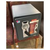 Honeywell safe with key and unlock