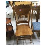 Vintage wood chair
