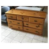 Wood dresser. Approx 5 feet long
