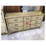 Wood dresser. Approx 5 feet long