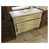 Wood French provential dresser