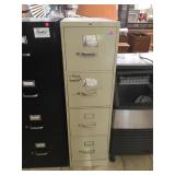 Metal file cabinet
