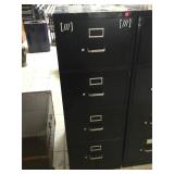 Metal file cabinet